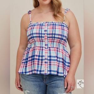 Country style summer tank